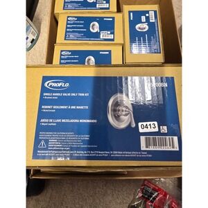 PROFLO PF5200BN Brushed Nickel Single Handle Tub and Shower Trim Kit New